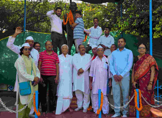 चंपारण सत्याग्रह की वर्षगांठ पर बापू को दी गई श्रद्धांजलि, ऐतिहासिक आगमन को किया गया याद